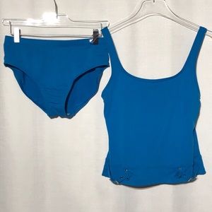 BAJA BLUE Tankini Bathing Suit